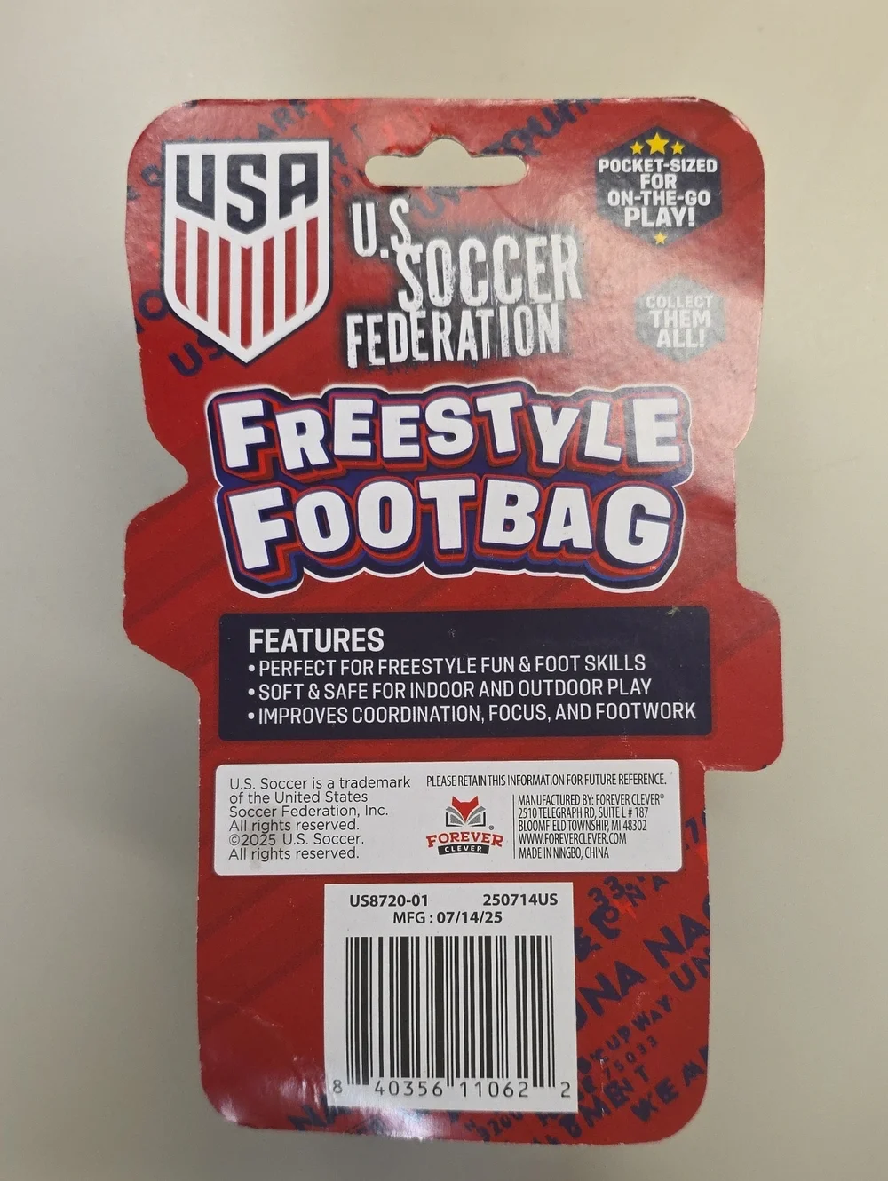 1 Freestyle Footbag Hacky Sack